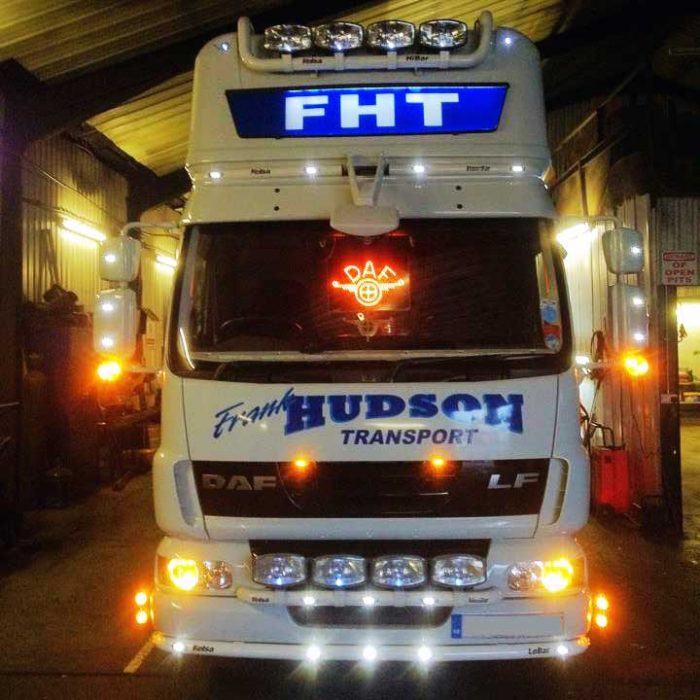 DAFTruck light LED logo