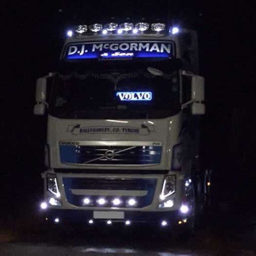 VOLVO Truck light LED logo